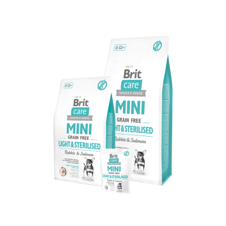 Brit Care Mini Light and Sterilised 2x7kg