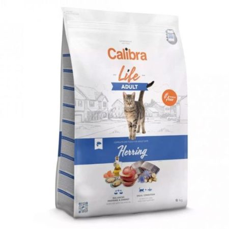 Calibra Cat Life Adult Herring macskatáp 6+1