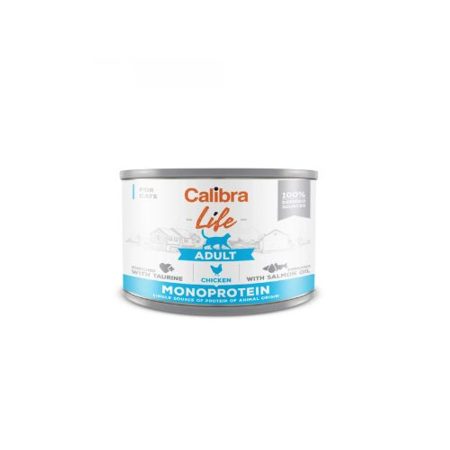 Calibra Cat Life Adult Chicken konzerv 200g