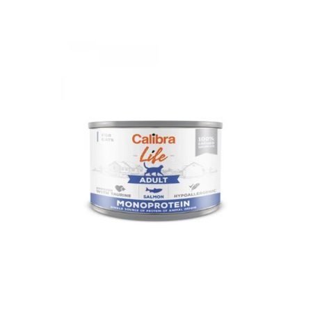 Calibra Cat Life Adult Salmon konzerv 200g