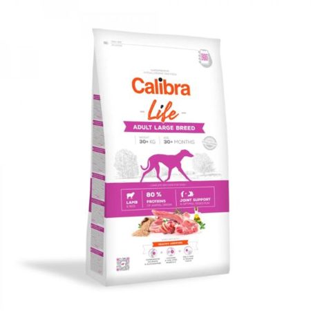 Calibra Dog Life Adult Large Breed Lamb kutyatáp 12+2