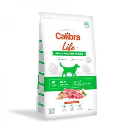 Calibra Dog Life Adult Medium Breed Lamb kutyatáp 2