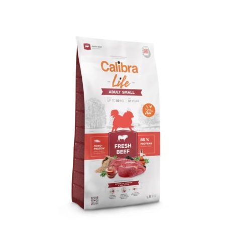 Calibra Dog Life Adult Small Breed Fresh Beef kutyatáp 1