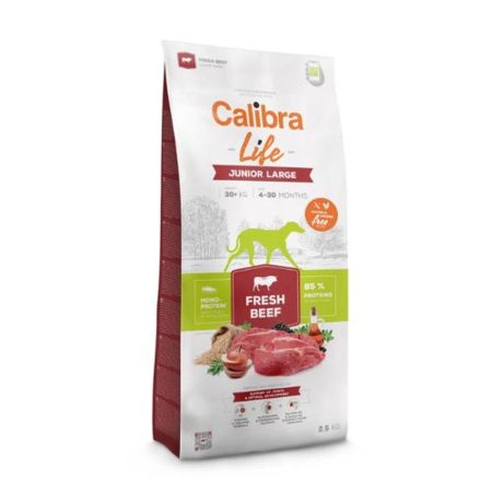 Calibra Dog Life Junior Large Breed Fresh Beef kutyatáp 2