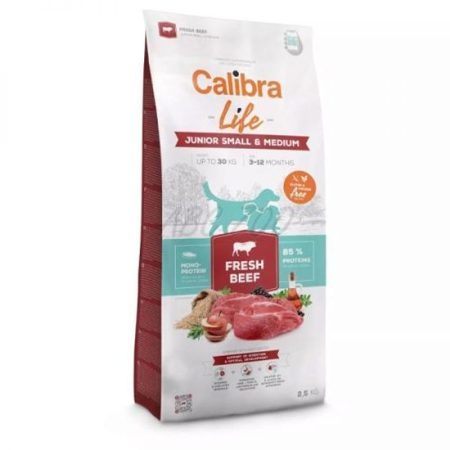 Calibra Dog Life Junior Small & Medium Fresh Beef 2