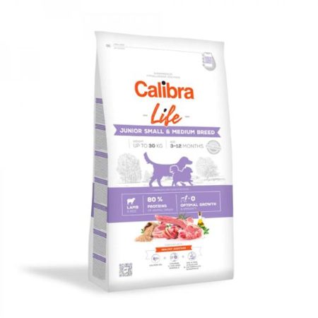 Calibra Dog Life Junior Small & Medium Breed Lamb kutyatáp 2