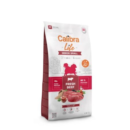 Calibra Dog Life Senior Small Breed Fresh Beef kutyatáp 1