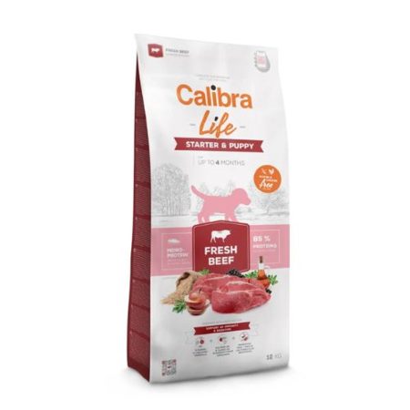 Calibra Dog Life Starter & Puppy Fresh Beef kutyatáp 12 kg