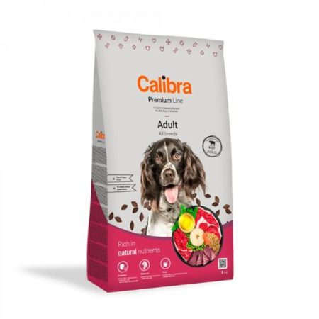 Calibra Dog Premium Line Adult Beef kutyatáp 3 kg