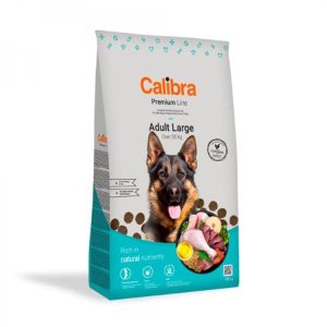Calibra Dog Premium Line Adult Large kutyatáp 12+3 kg ajándék