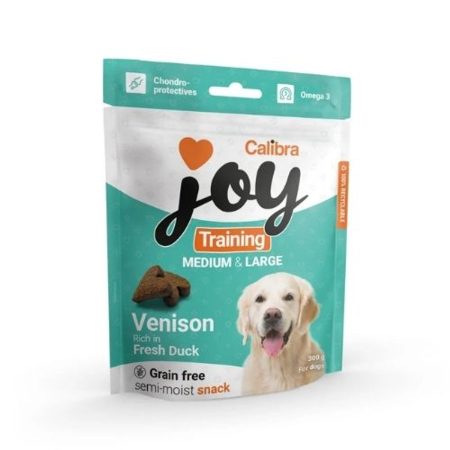 Calibra Joy Dog Training M&L Venison & Duck 300g
