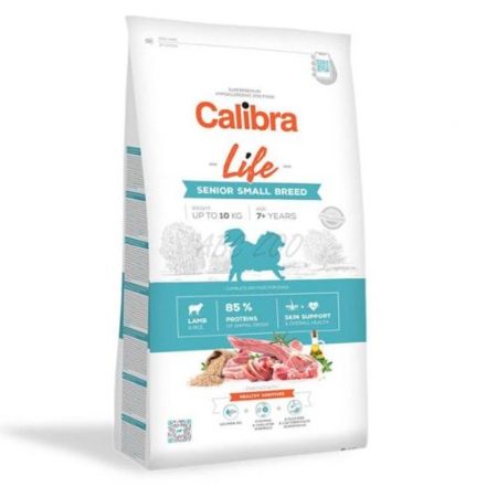 Calibra Dog Life Senior Small Breed Lamb kutyatáp 6+1