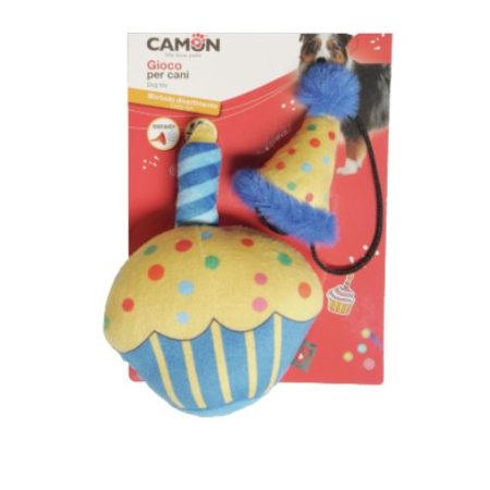 Camon Sípoló poliészter cupcake játék 16cm