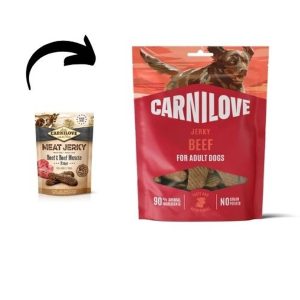 Carnilove Jerky Snack Beef with Beef Muscle Fillet - marha filé 100g