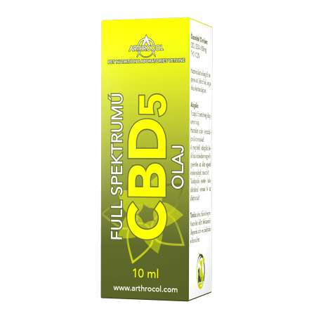 Arthrocol Full spektrumú CBD 5 olaj kutyáknak 2x10 ml
