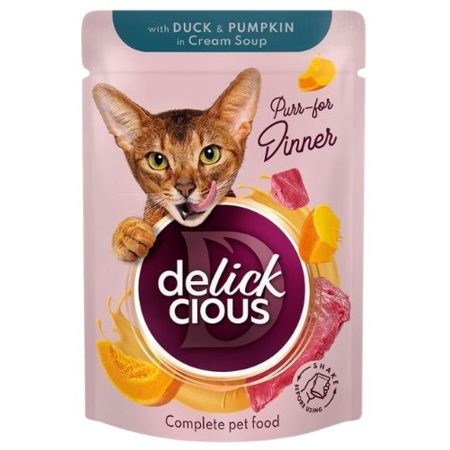 Delickcious Kacsacsíkok sütőtökkel krémlevesben 85g