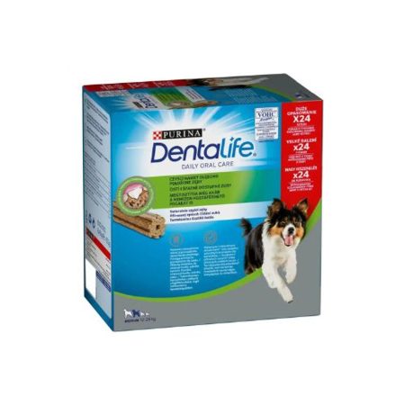 Dentalife Medium kutya jutalomfalat multipack 552g 24db