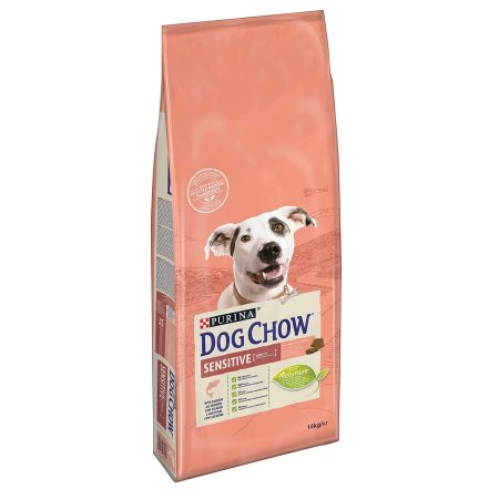 Purina Dog Chow Sensitive Lazaccal száraz kutyaeledel 2X14kg