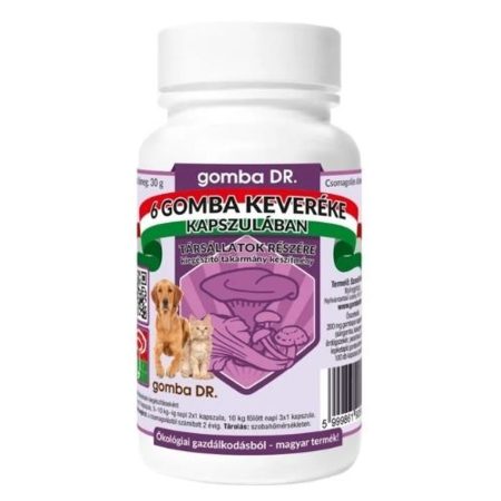 Gomba DR. 6 gomba keverék kapszula 100db