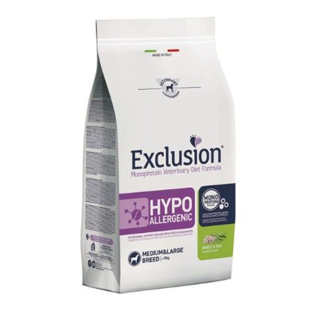 Exclusion Hypoallergenic Insect & Pea Medium & Large 2x 12 kg