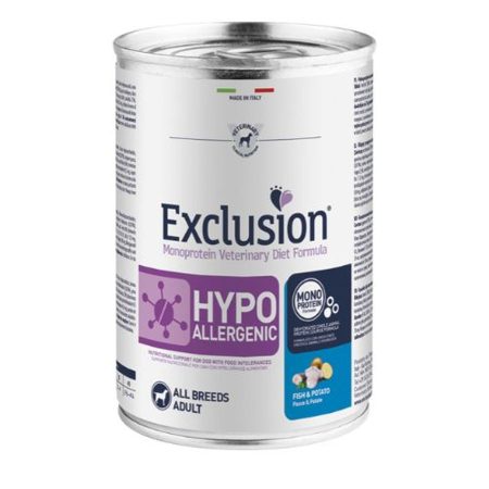 Exclusion Hypoallergenic konzerv Fish & Potato 400g