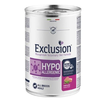 Exclusion Hypoallergenic konzerv Pork & Pea 24x400g