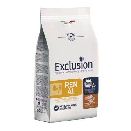 Exclusion Renal Pork & Sorghum and & Rice Medium & Large 12kg