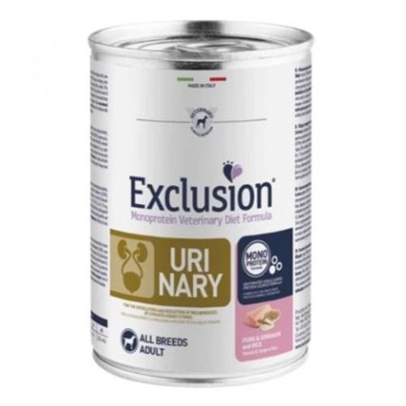 Exclusion Urinary konzerv Pork & Sorghum and Rice 24x400g