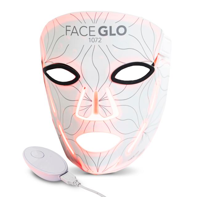 Rio Beauty FaceGLO 1072 nm LED Arcmaszk - Mélyhatású Infravörös Fényterápia
