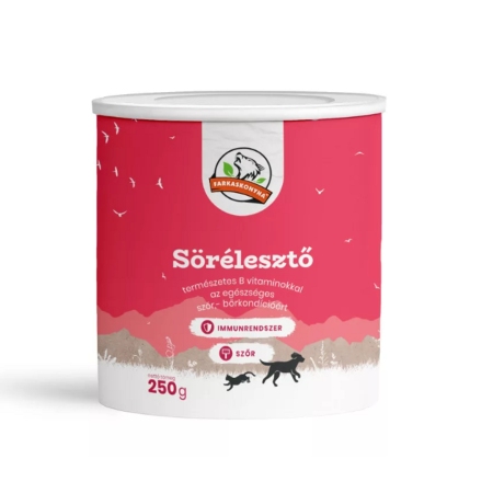 Farkaskonyha Sörélesztő - természetes támogatás szőrhullás esetén 250g