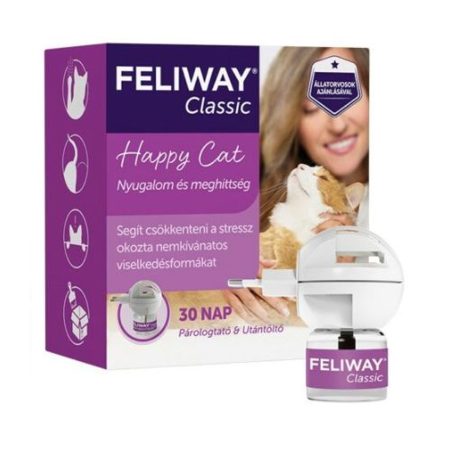 Feliway Classic párologtató készülék és folyadék macskáknak 48ml