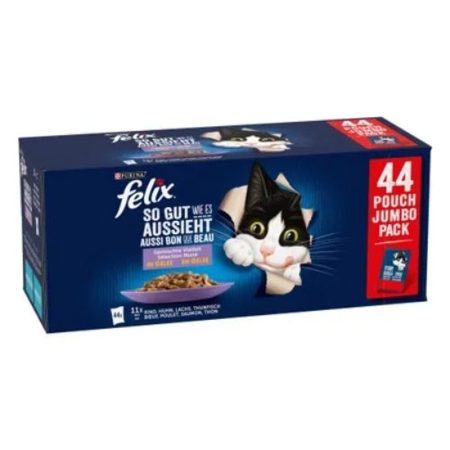 Felix Fantastic Házias válogatás nedves macskaeledel 44x85g