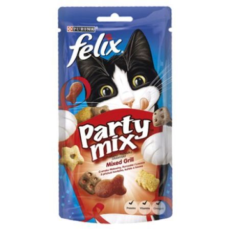 Felix Party Mix Mixed Grill macska jutalomfalat 60g