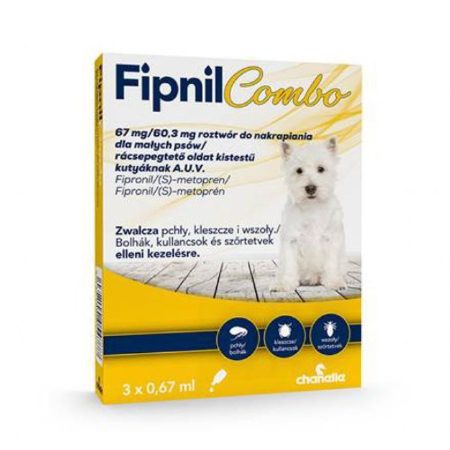Fipnil Combo Spot On Small Dog 2-10kg 3x0