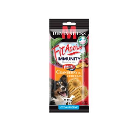 Panzi FitActive Denta-Sticks Hypoallergenic Immunity "M" - jutalomfalat kutyák részére 150g