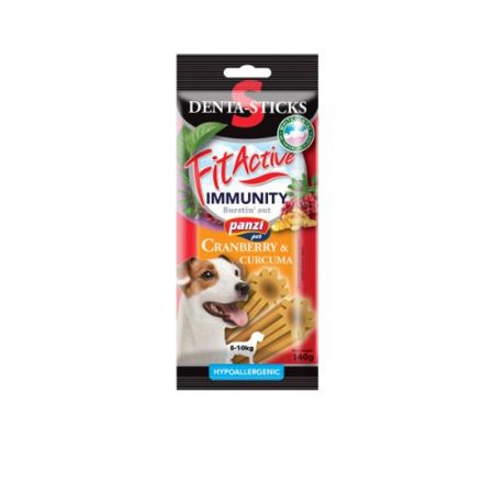 Panzi FitActive Denta-Sticks Hypoallergenic Immunity "S" - jutalomfalat kutyák részére 140g
