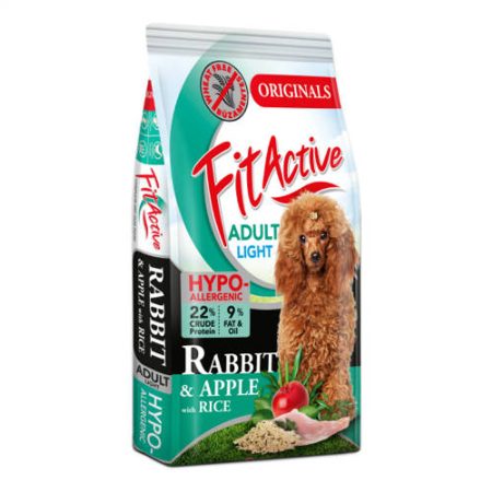 Panzi FitActive Wheatfree Adult Hypoallergenic Rabbit kutyatáp 4kg