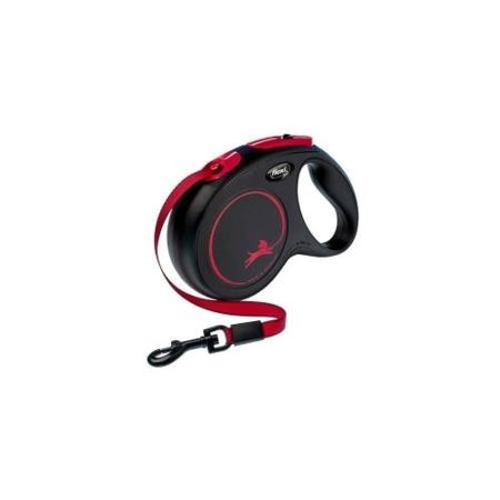 Flexi Új Classic Szalag M 5m Fekete-Piros 25 kg