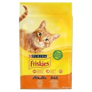 Friskies Csirkével és hozzáadott zöldségekkel száraz macskaeledel 10 kg