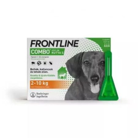 Frontline combo kutya S /2-10 kg/ 3x