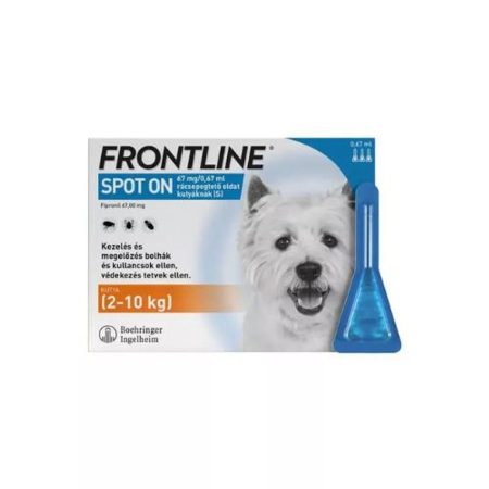 Frontline spot on kutya S /2-10 kg/ 3x