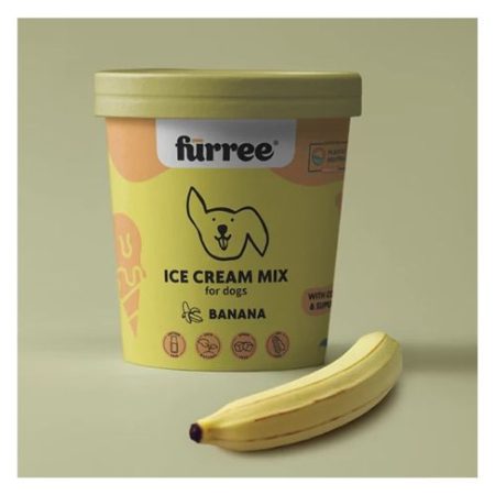Fürree fagyipor kutyáknak kollagénnel - BANÁN 60g