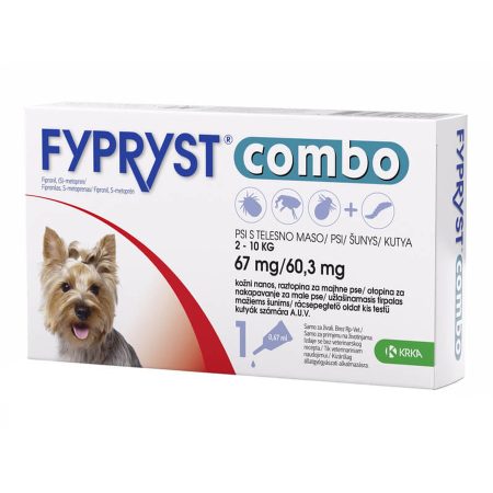 Fypryst Combo kutya 2-10kg 10db