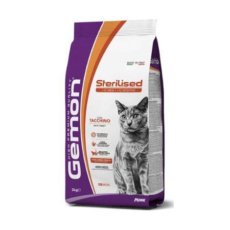 Gemon Cat Steril Pulyka száraz macskatáp - 7 kg