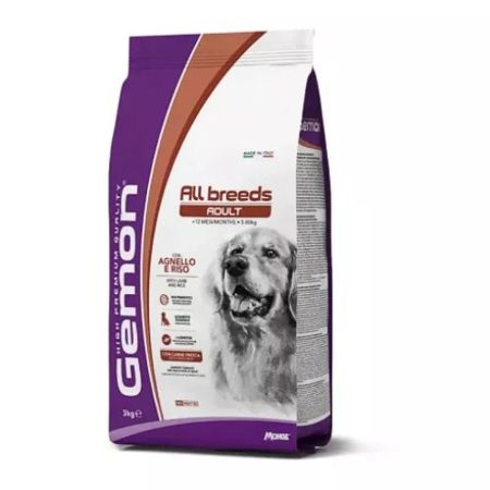 Gemon Dog Medium Adult 3kg bárány-rizs kutyatáp