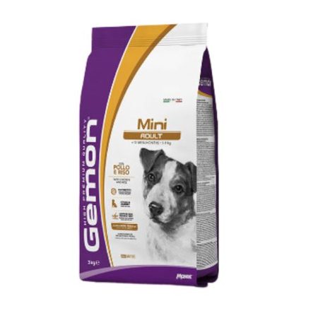 Gemon Mini Adult csirke-rizs 3 kg kutyatáp