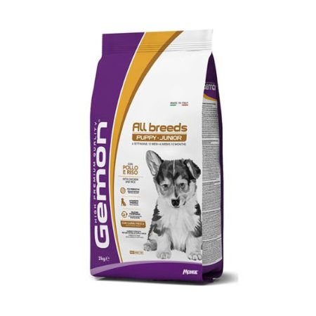 Gemon Medium Puppy and Junior Csirkével és Rizzsel Száraz Kutyatáp 3kg