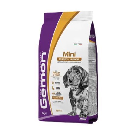 Gemon Mini Puppy & Junior csirke-rizs 3 kg kutyatáp