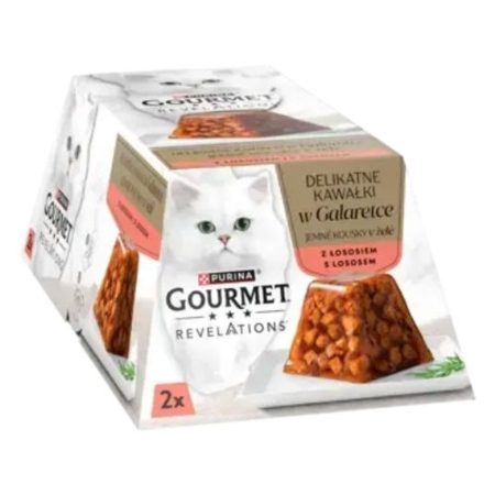 GOURMET Revelations lazaccal zselében 2x57g