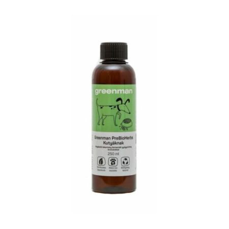 Greenman Prebioherbs Természetes élőflórás probiotikum kutyáknak 250 ml